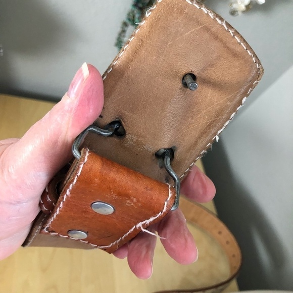 Custom Made Leather Belt - Embroidered - Picture 3 of 10